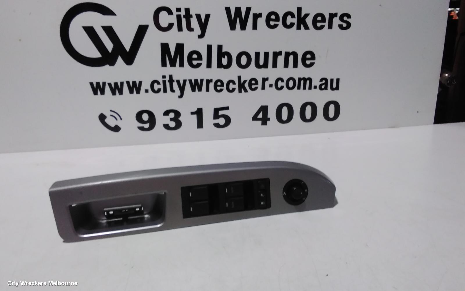 CHRYSLER SEBRING PWR DR WIND SWITCH, RH FRONT (MASTER SWITCH), CABRIO, P/N 04602925AA, JS, 05/2007 - 09/2011 - Image 1