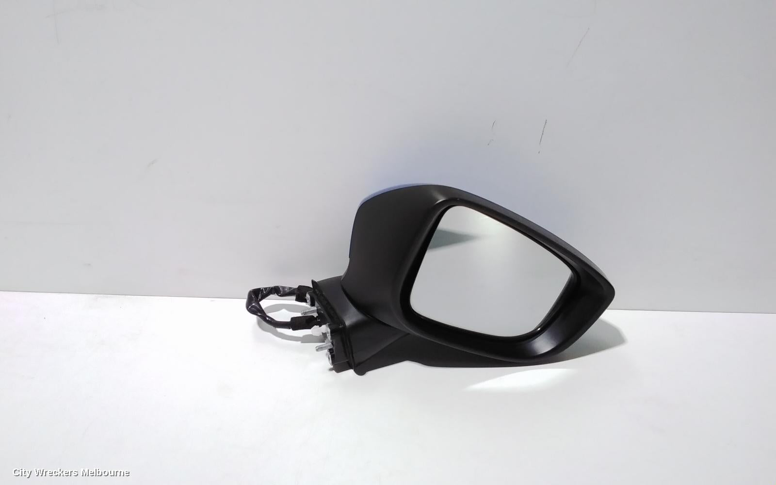MAZDA 2 RIGHT DOOR MIRROR, DJ/DL, HATCH/SEDAN, POWER FOLD, NON BLIND SPOT TYPE, 01/2017 - 10/2019 - Image 1