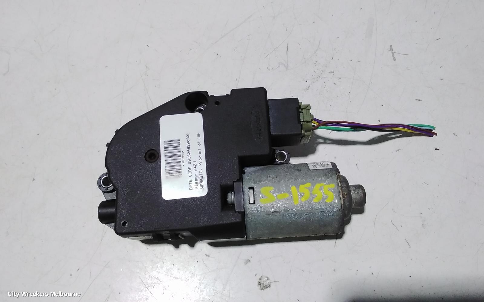 NISSAN PATHFINDER SUNROOF MOTOR, R52, 06/2013 - 04/2021 - Image 2
