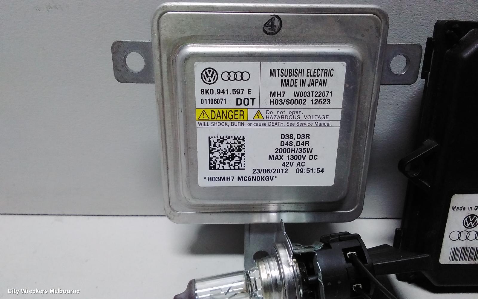 VOLKSWAGEN JETTA, 1B, 02/2011 ONWARDS, XENON MODULE RH SIDE, WITH BULB: 65830 - Image 3