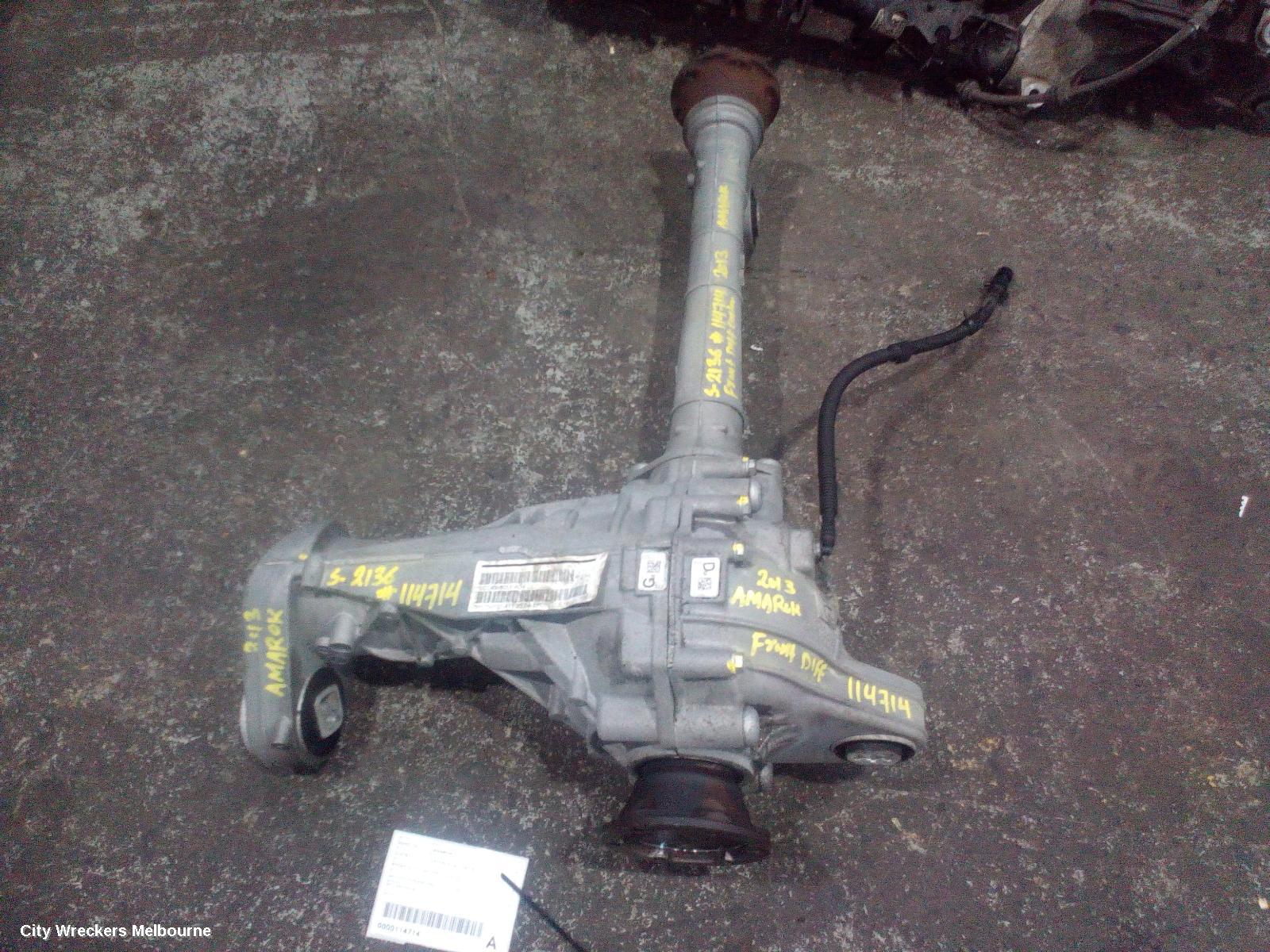 VOLKSWAGEN AMAROK DIFFERENTIAL CENTRE, FRONT, AUTO T/M TYPE, 3.7 RATIO, 12/2010 ONWARDS - Image 2