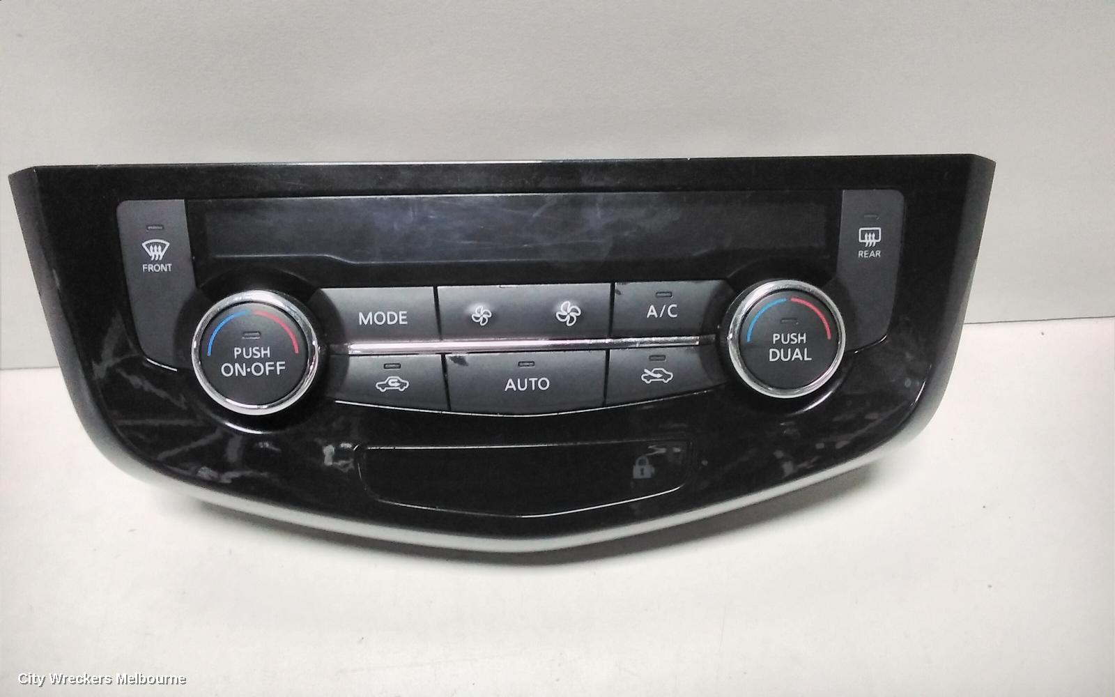 NISSAN QASHQAI HEATER/AC CONTROLS, J11, CLIMATE CONTROL TYPE, 06/2014 - 07/2021 - Image 3