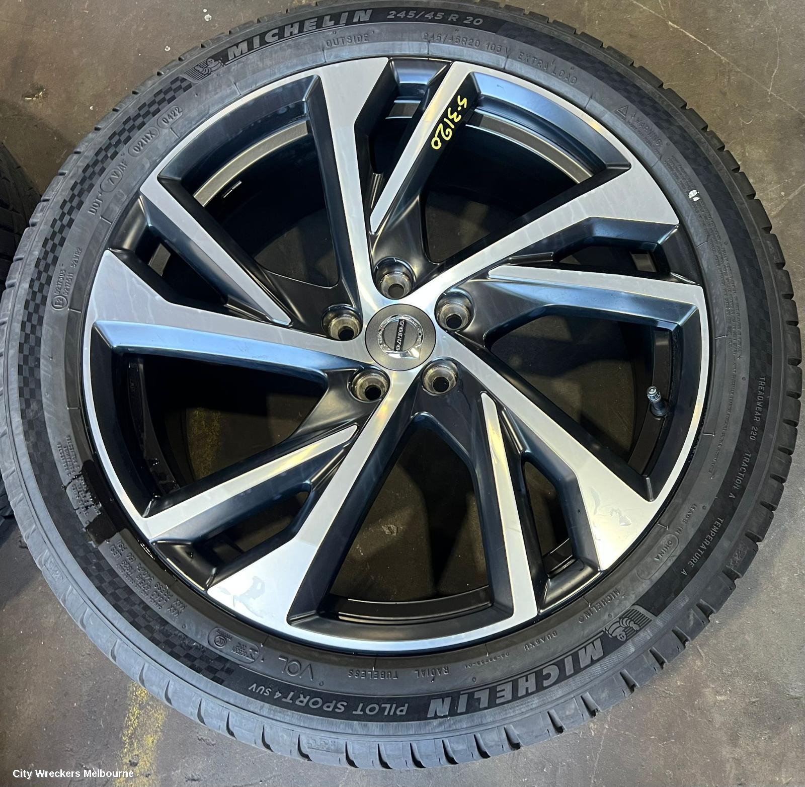 VOLVO XC40 WHEEL MAG, FACTORY, 20X8IN, 5 Y SPOKE, 06/2022 ONWARDS - Image 3