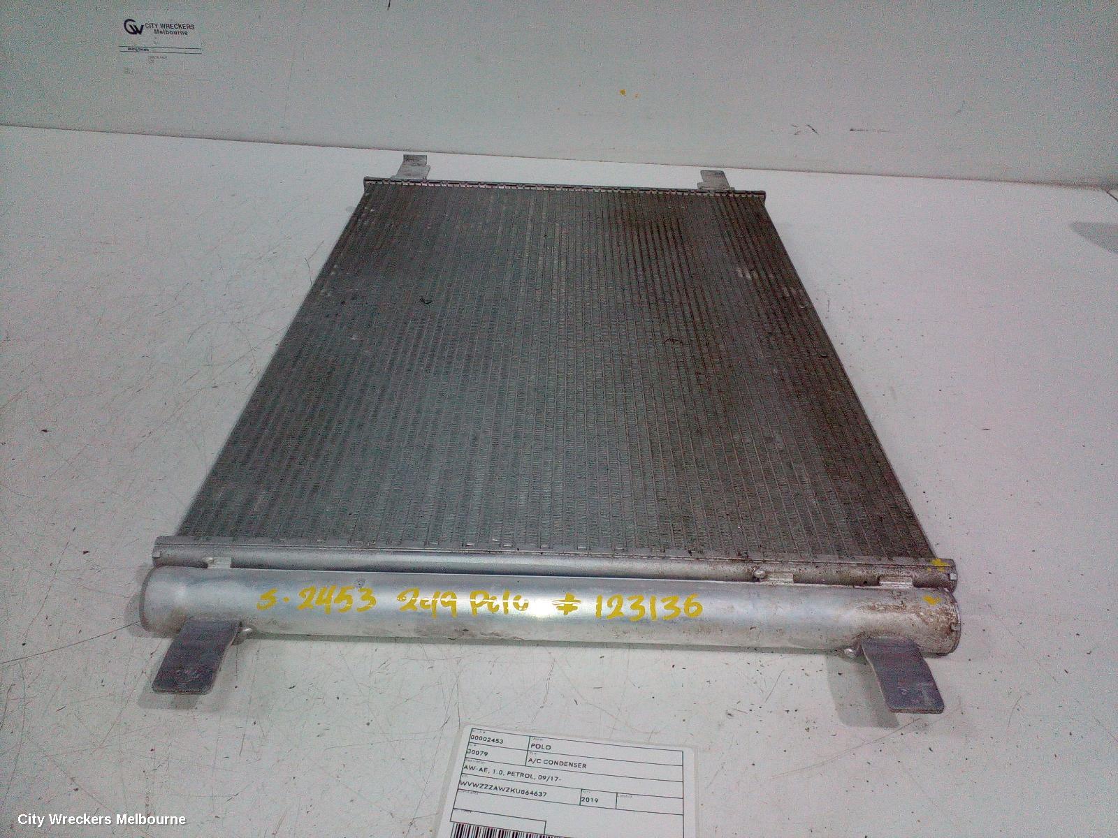 VOLKSWAGEN POLO A/C CONDENSER, AW-AE, 1.0, PETROL, 09/2017 ONWARDS - Image 2