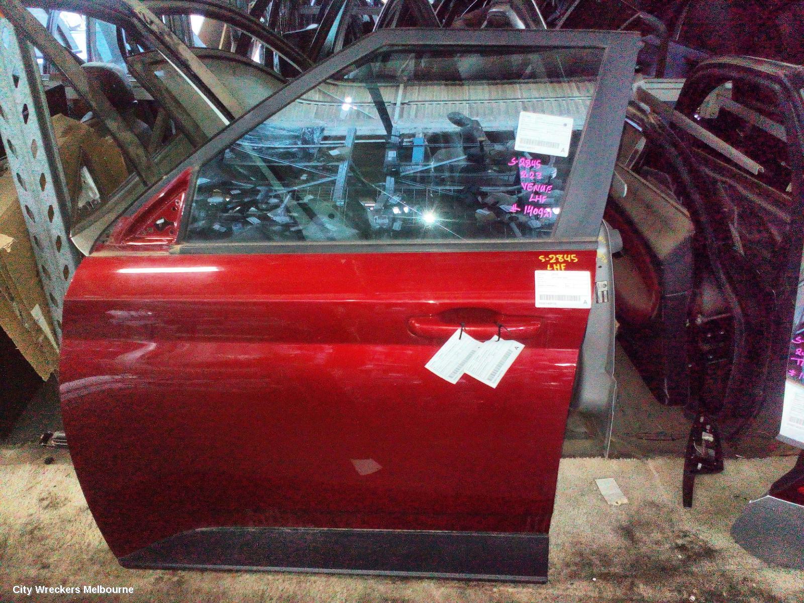 HYUNDAI VENUE LEFT FRONT DOOR, QX, 06/2019 ONWARDS - Image 1