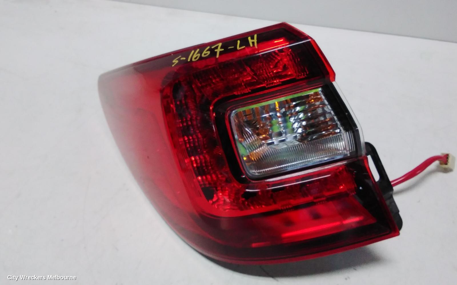 SUBARU OUTBACK LEFT TAILLIGHT, 6TH GEN, IN BODY, 08/2014 - 12/2020 - Image 3