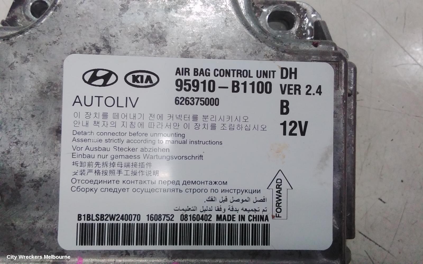 HYUNDAI GENESIS AIRBAG MODULE/SENSOR, MODULE, DH, 11/2014 - 01/2018 - Image 2