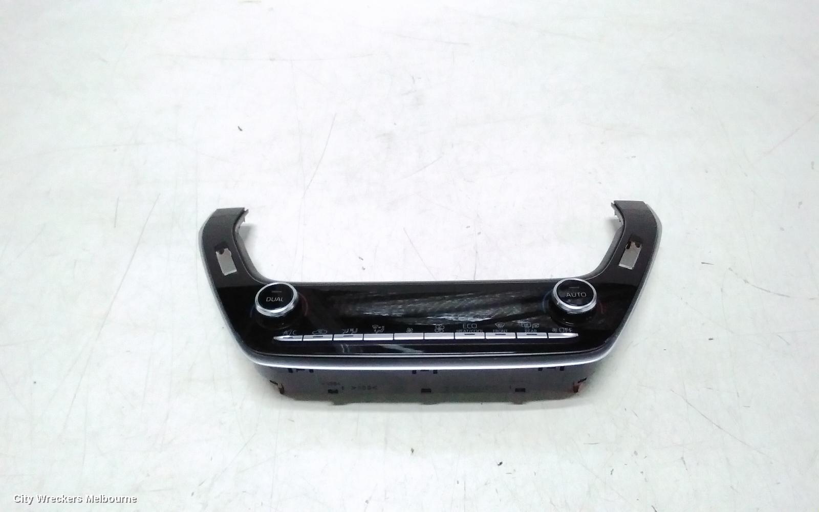 TOYOTA COROLLA HEATER/AC CONTROLS, E210, SINGLE ZONE CLIMATE CONTROL TYPE, 07/2018 ONWARDS - Image 1