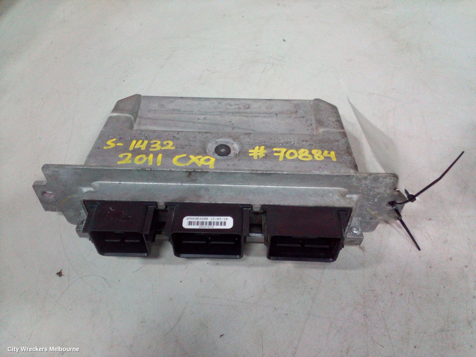 MAZDA CX9 ECU, ENGINE ECU, 3.7, PETROL, AUTO T/M, ECU ONLY, TB, 12/2007 - 12/2015 - Image 2