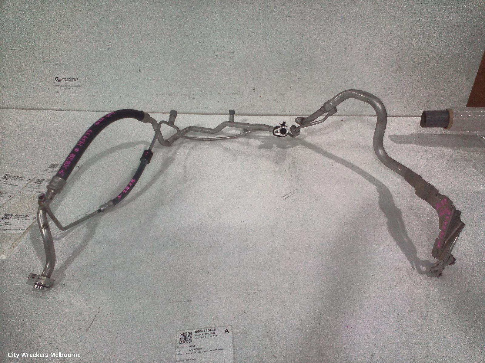 VOLKSWAGEN GOLF A/C HOSES, GEN 8, 09/2020 ONWARDS - Image 2
