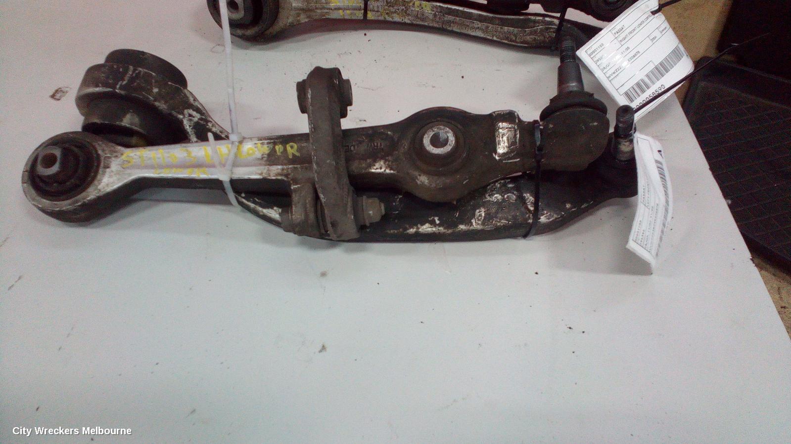 VOLKSWAGEN PASSAT LEFT FRONT LOWER CONTROL ARM, 3B/GP, 11/2002 - 11/2005 - Image 1