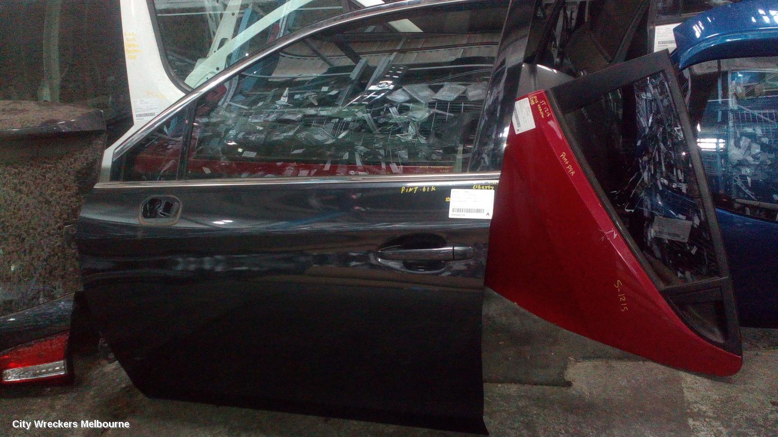 SUBARU IMPREZA LEFT FRONT DOOR, G3, SEDAN/HATCH, R/RX/RS/XV, 04/2007 - 11/2011 - Image 1