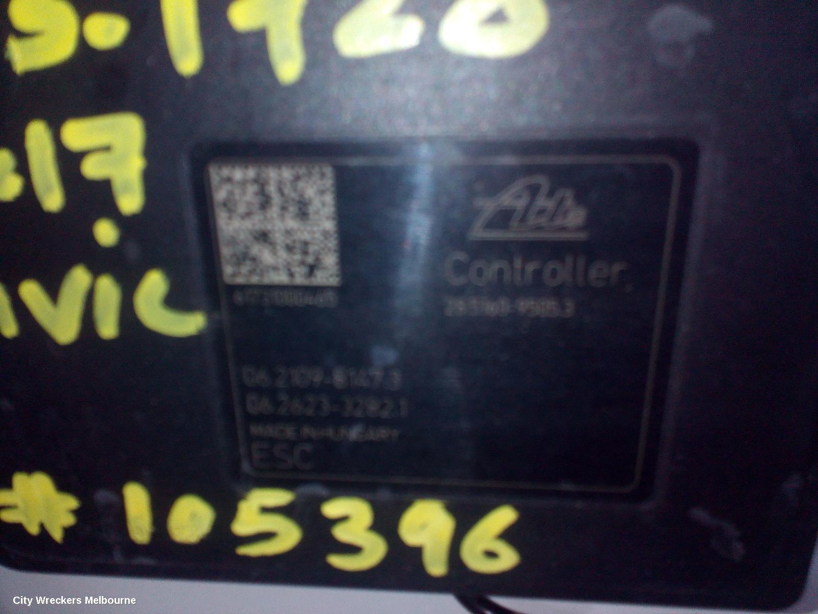 HONDA CIVIC ABS PUMP/MODULATOR, 10TH GEN, 05/2016 - 08/2021 - Image 2