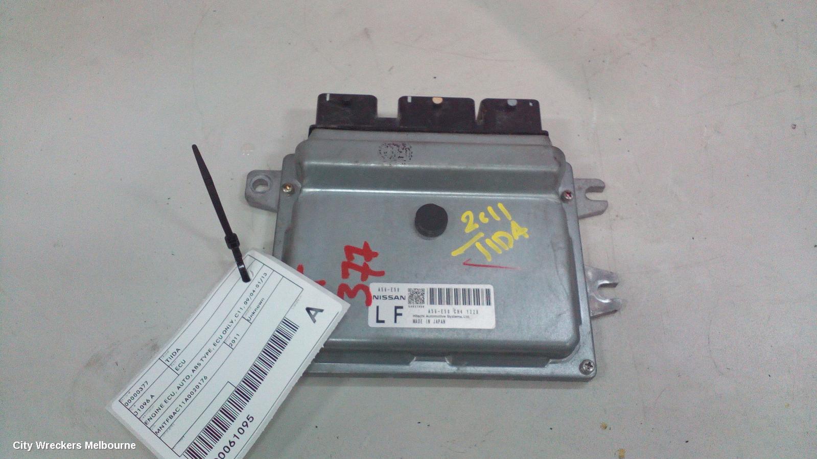 NISSAN TIIDA ECU, ENGINE ECU, AUTO, ABS TYPE, ECU ONLY, C11, 09/2004 - 01/2013 - Image 2