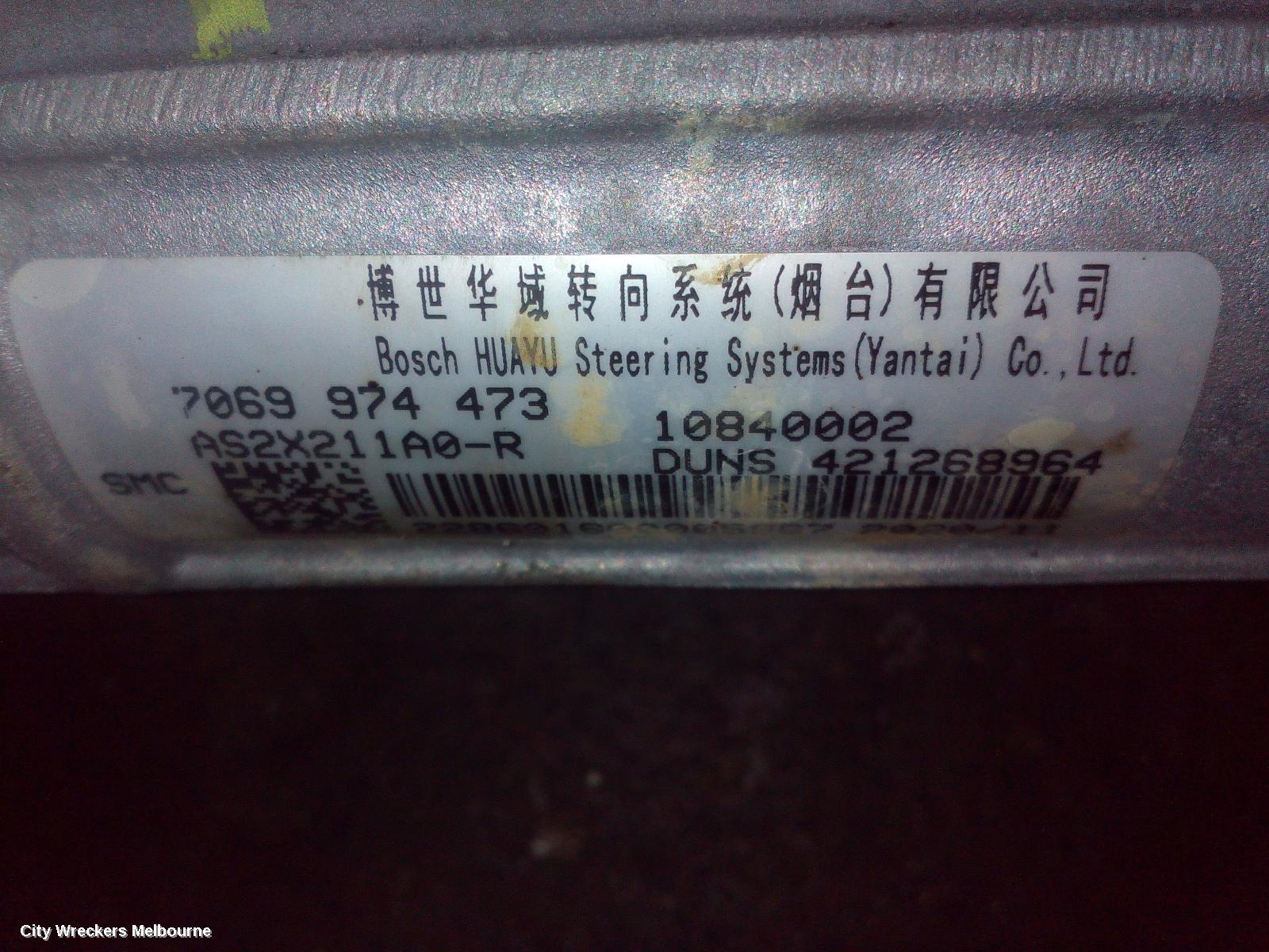 MG HS STEERING BOX/RACK, SAS23, 08/2019 - 12/2024 - Image 3