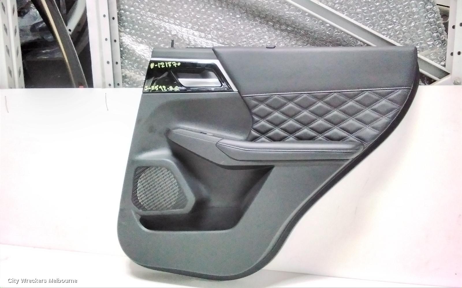 MITSUBISHI OUTLANDER DOOR TRIM, RH REAR, LEATHER, LIGHT GREY, ZM, 08/2021 ONWARDS - Image 2