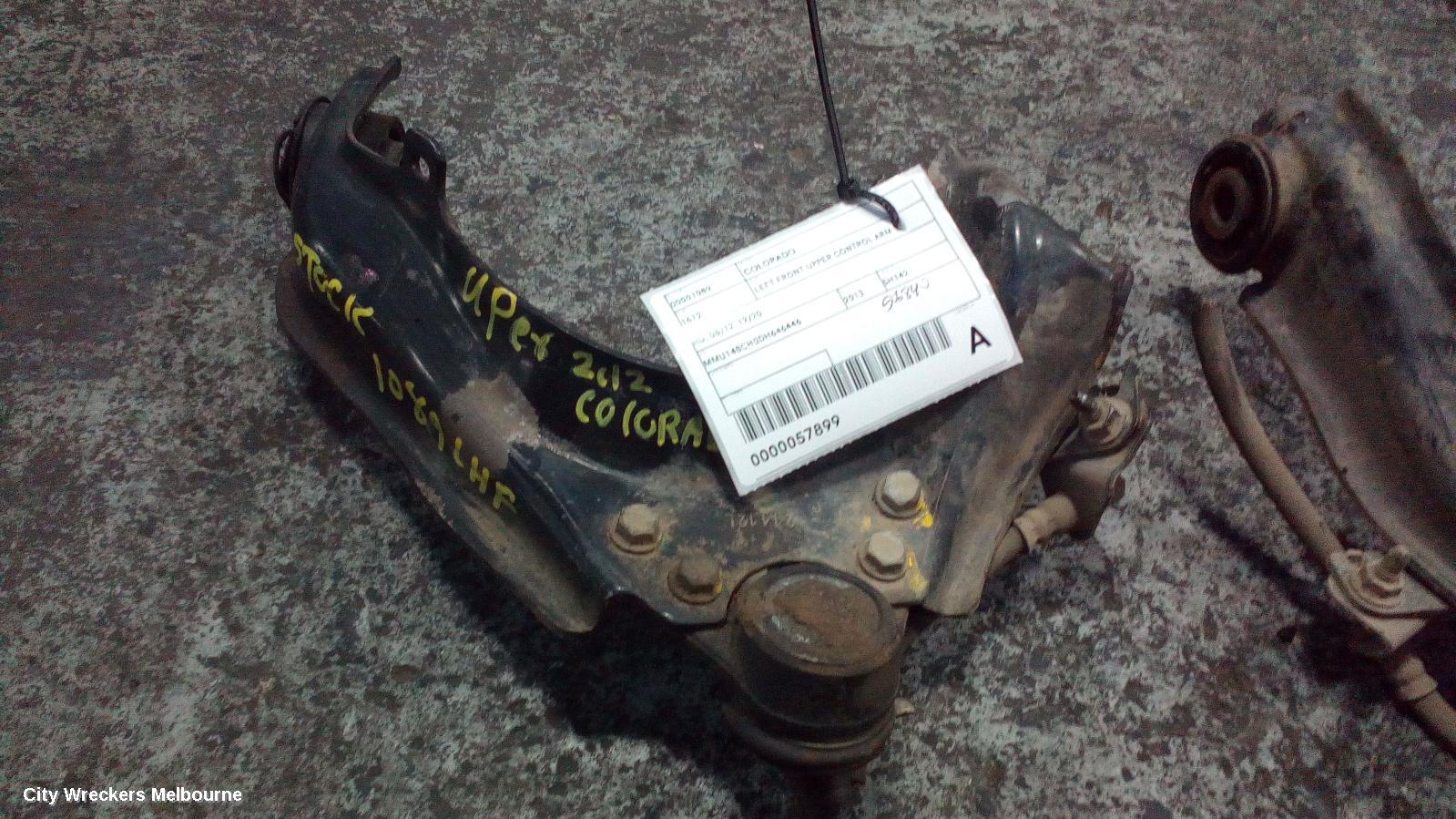 HOLDEN COLORADO LEFT FRONT UPPER CONTROL ARM, RG, 2WD, 06/2012 - 12/2020 - Image 1