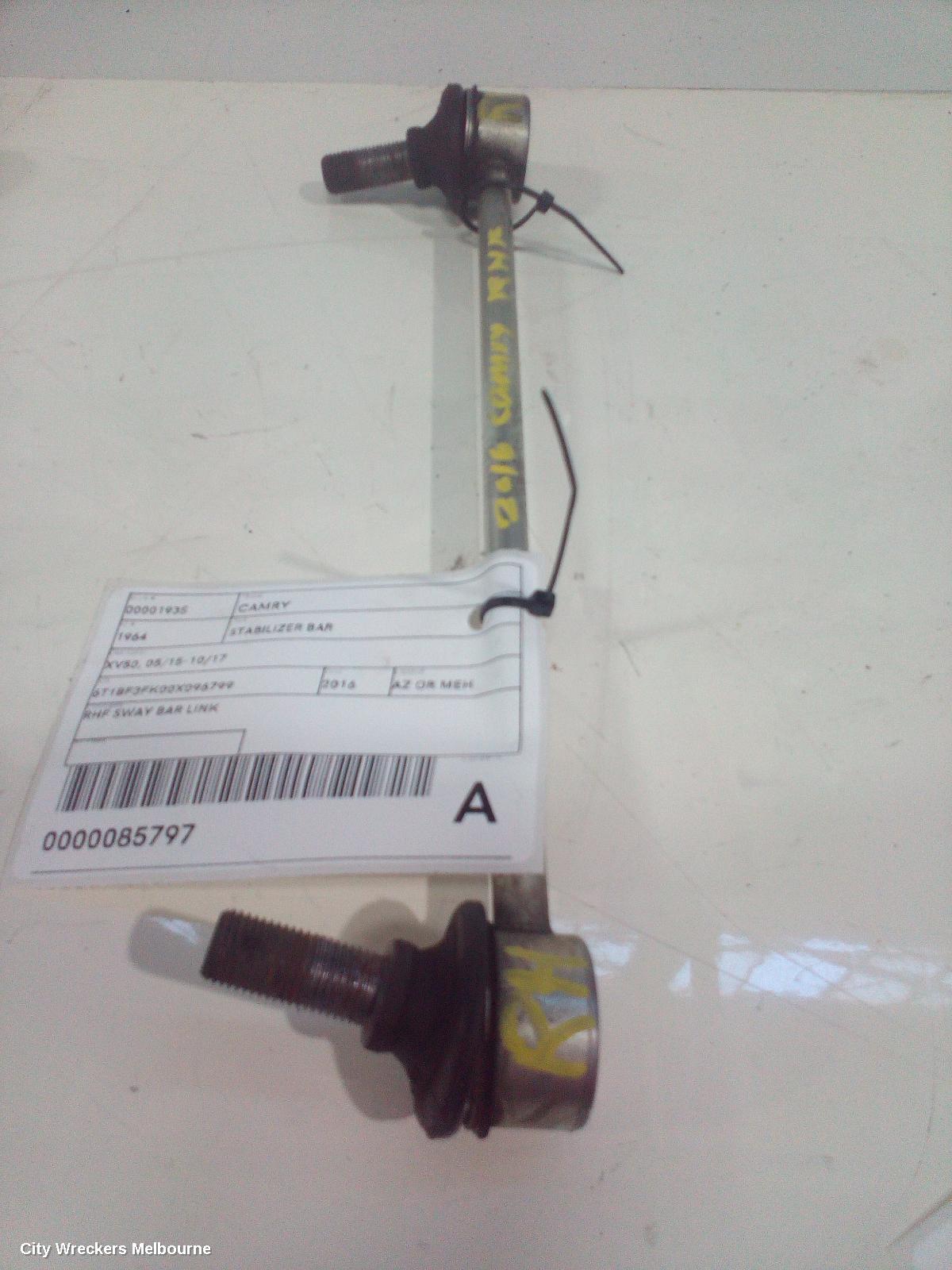 TOYOTA CAMRY STABILISER BAR, XV50, 05/2015 - 10/2017 - Image 1