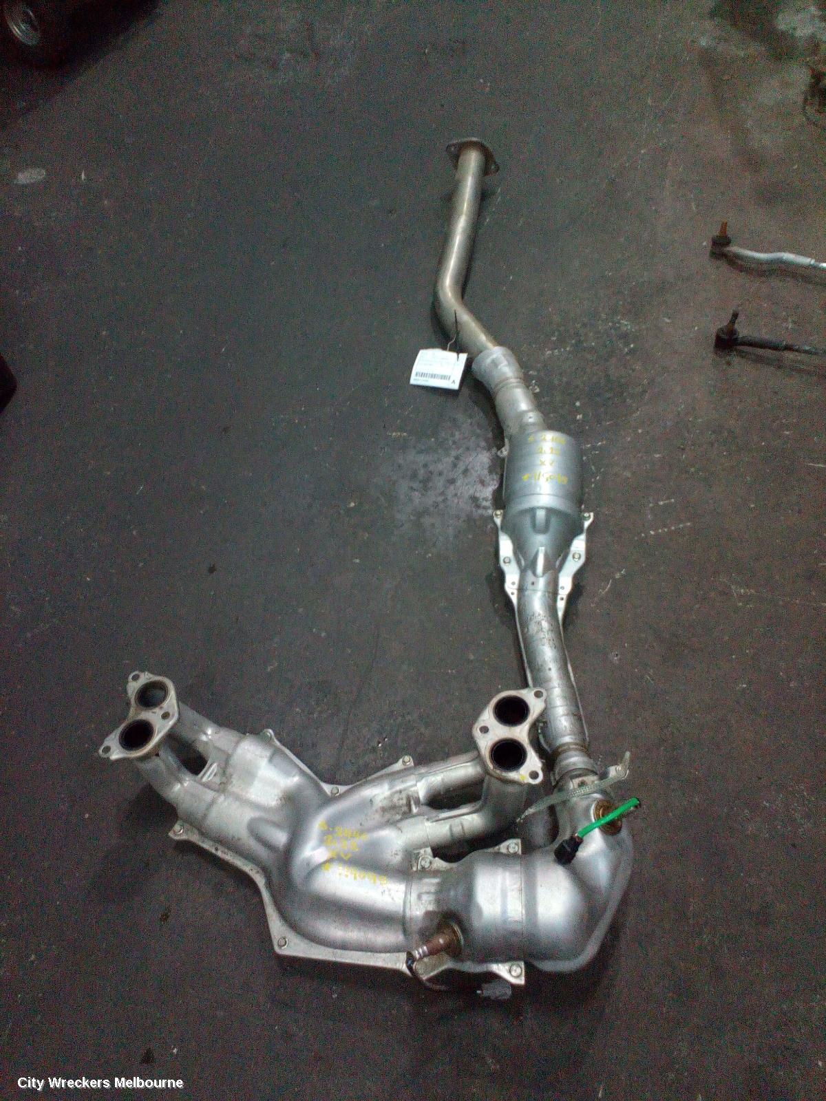 SUBARU XV CATALYTIC CONVERTER, G5X, MANIFOLD-CAT TYPE, PETROL, 2.0, FB20, 03/2017 - 06/2023 - Image 2