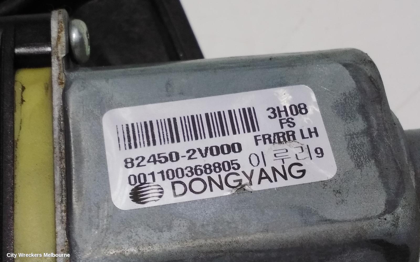 HYUNDAI VELOSTER LEFT REAR WND REG/MOTOR, FS, 12/2011 - 02/2018 - Image 2