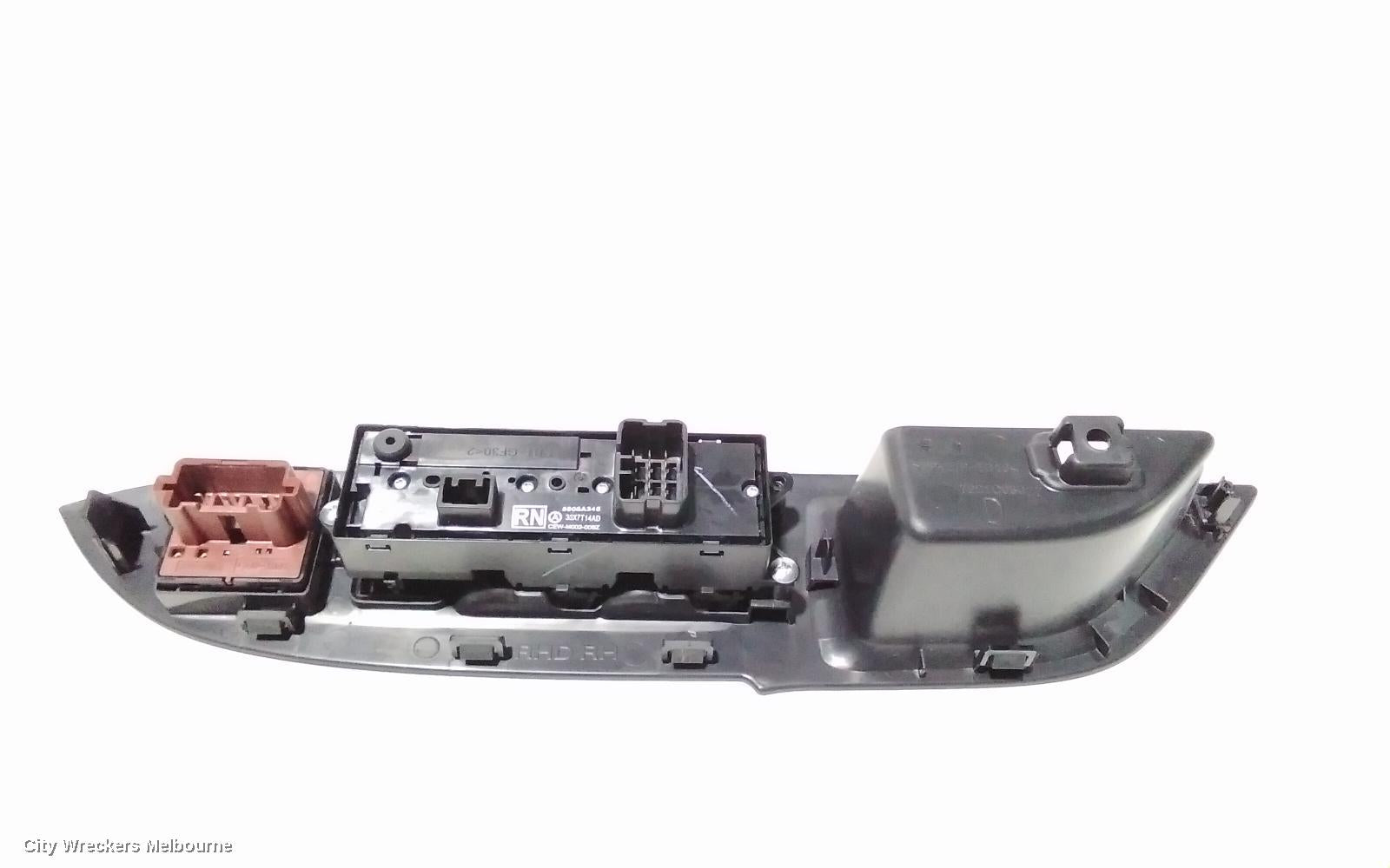 MITSUBISHI OUTLANDER PWR DR WIND SWITCH, RH FRONT (MASTER SWITCH), ZK, 04/2015 - 03/2018 - Image 3