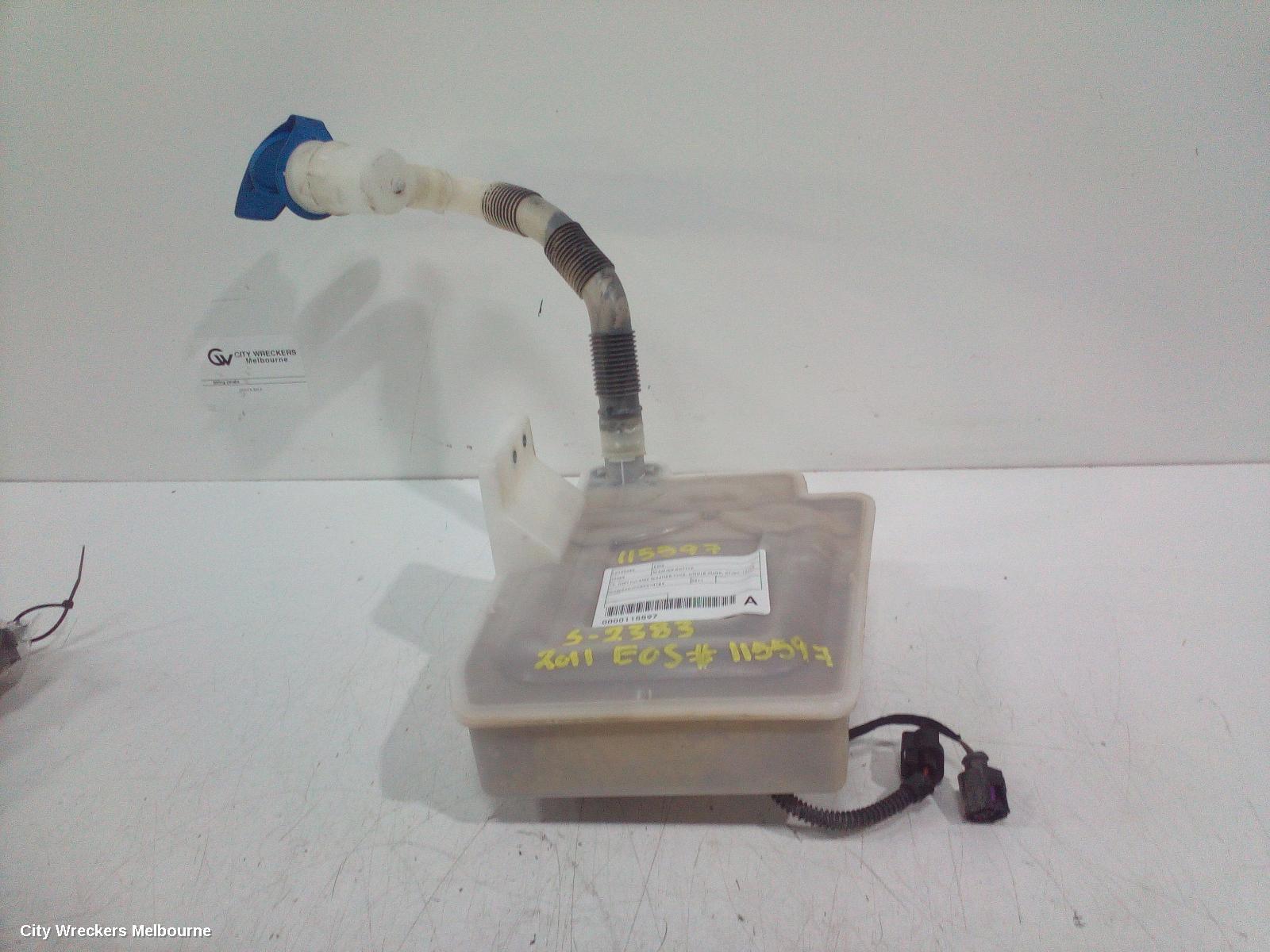 VOLKSWAGEN EOS WASHER BOTTLE, 1F, NON H/LAMP WASHER TYPE, SINGLE PUMP, 02/2007 - 12/2014 - Image 1