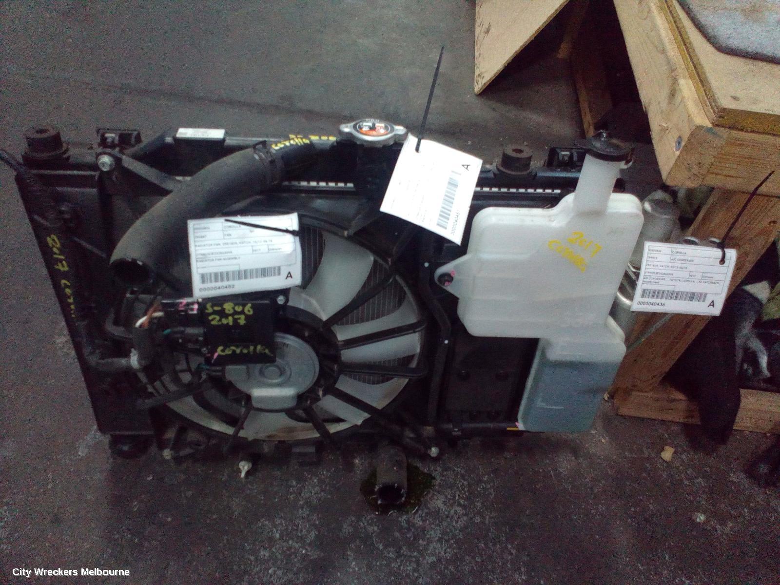 TOYOTA COROLLA A/C CONDENSER, ZRE182R, HATCH, 03/2015 - 06/2018 - Image 2