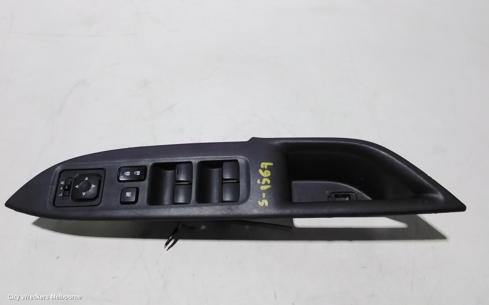 MITSUBISHI OUTLANDER PWR DR WIND SWITCH, RH FRONT (MASTER SWITCH), ZJ, 10/2012 - 03/2015 - Image 1
