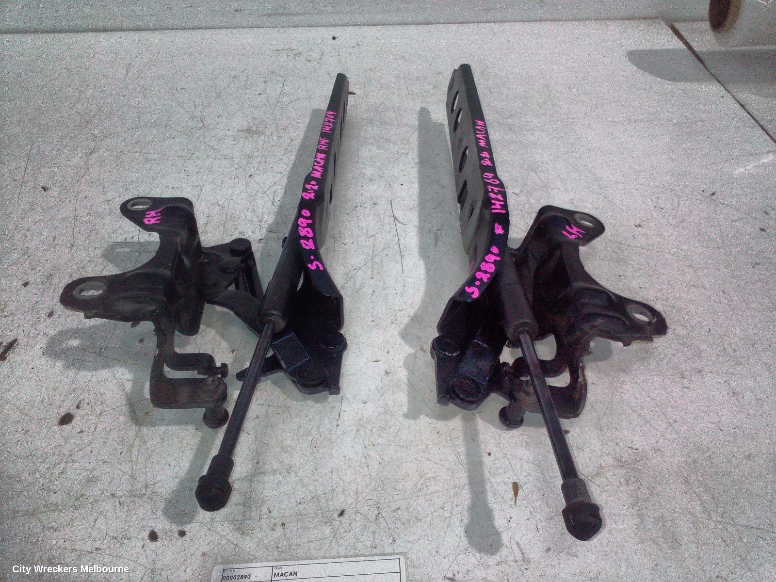 PORSCHE MACAN BONNET HINGE/STRUT, 95B, 06/2014 - 12/2025 - Image 1