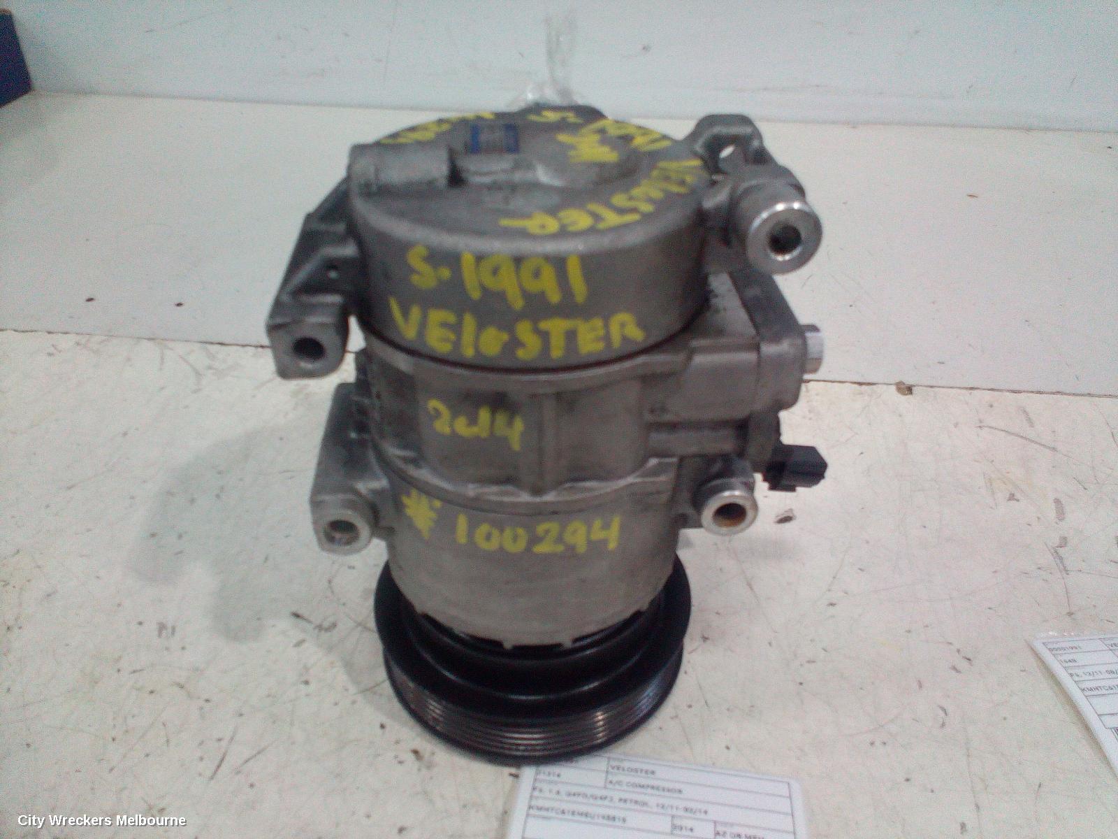 HYUNDAI VELOSTER A/C COMPRESSOR, FS, 1.6, G4FD/G4FJ, PETROL, 12/2011 - 02/2014 - Image 1