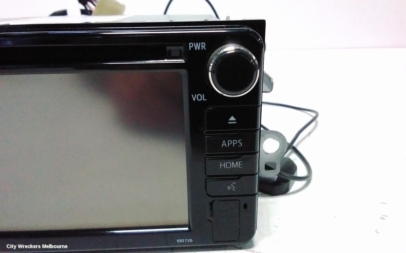 TOYOTA C-HR RADIO/CD/DVD/SAT/TV, TOUCH DISPLAY UNIT, GEN 1, 12/2016 - 09/2019 - Image 3