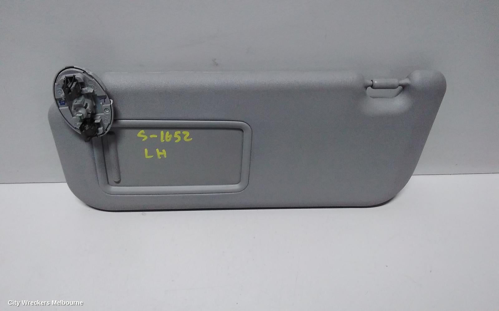 TOYOTA YARIS SUNVISOR, NCP9#, LH SIDE, W/ MIRROR TYPE, 10/2005 - 06/2016 - Image 2