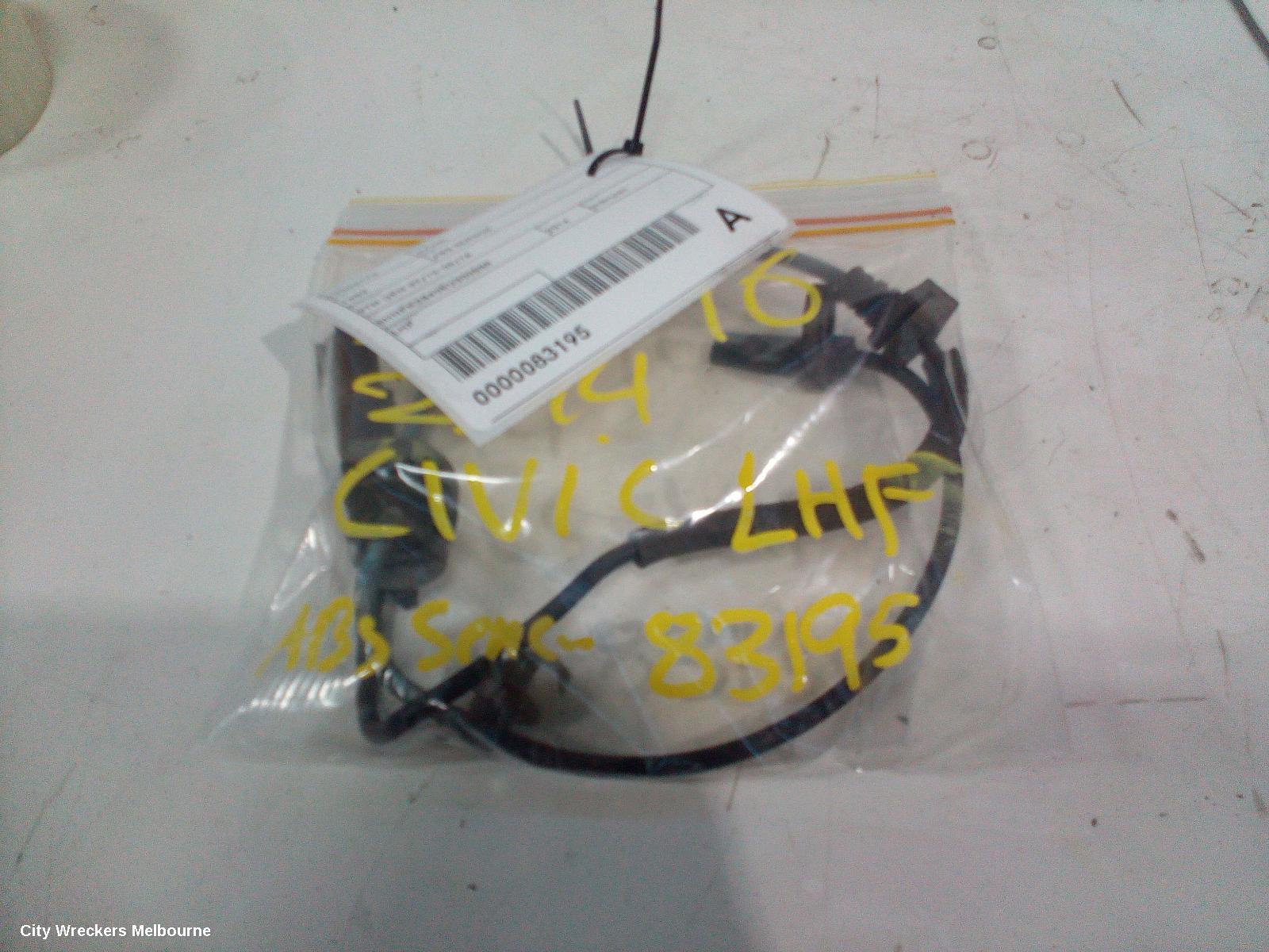 HONDA CIVIC ABS SENSOR, 9TH GEN 02/2012 - 05/2016 - Image 3