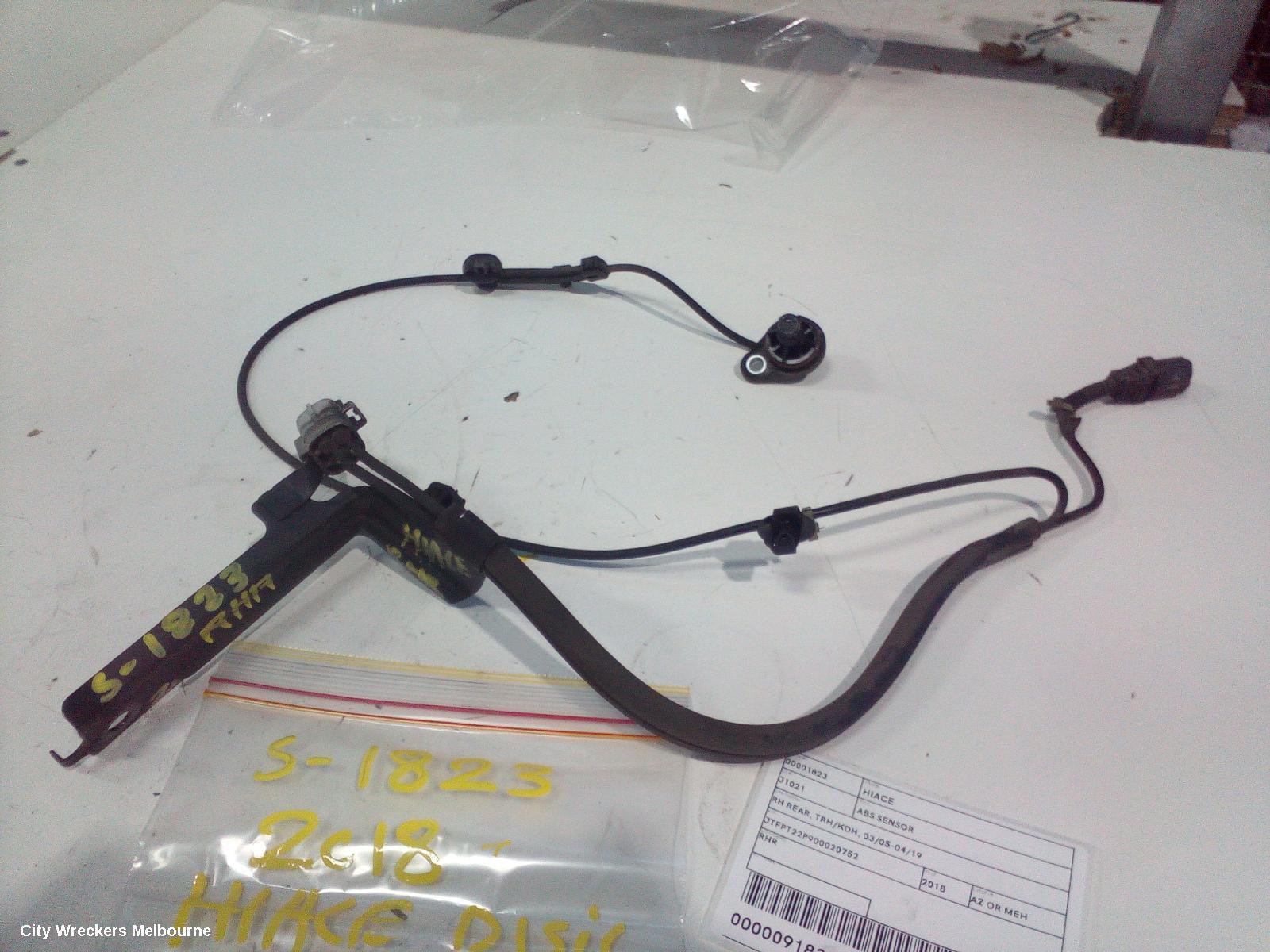 TOYOTA HIACE ABS SENSOR, REAR, PAIR, W/ LOOM TYPE, TRH/KDH, 03/2005 - 04/2019 - Image 2