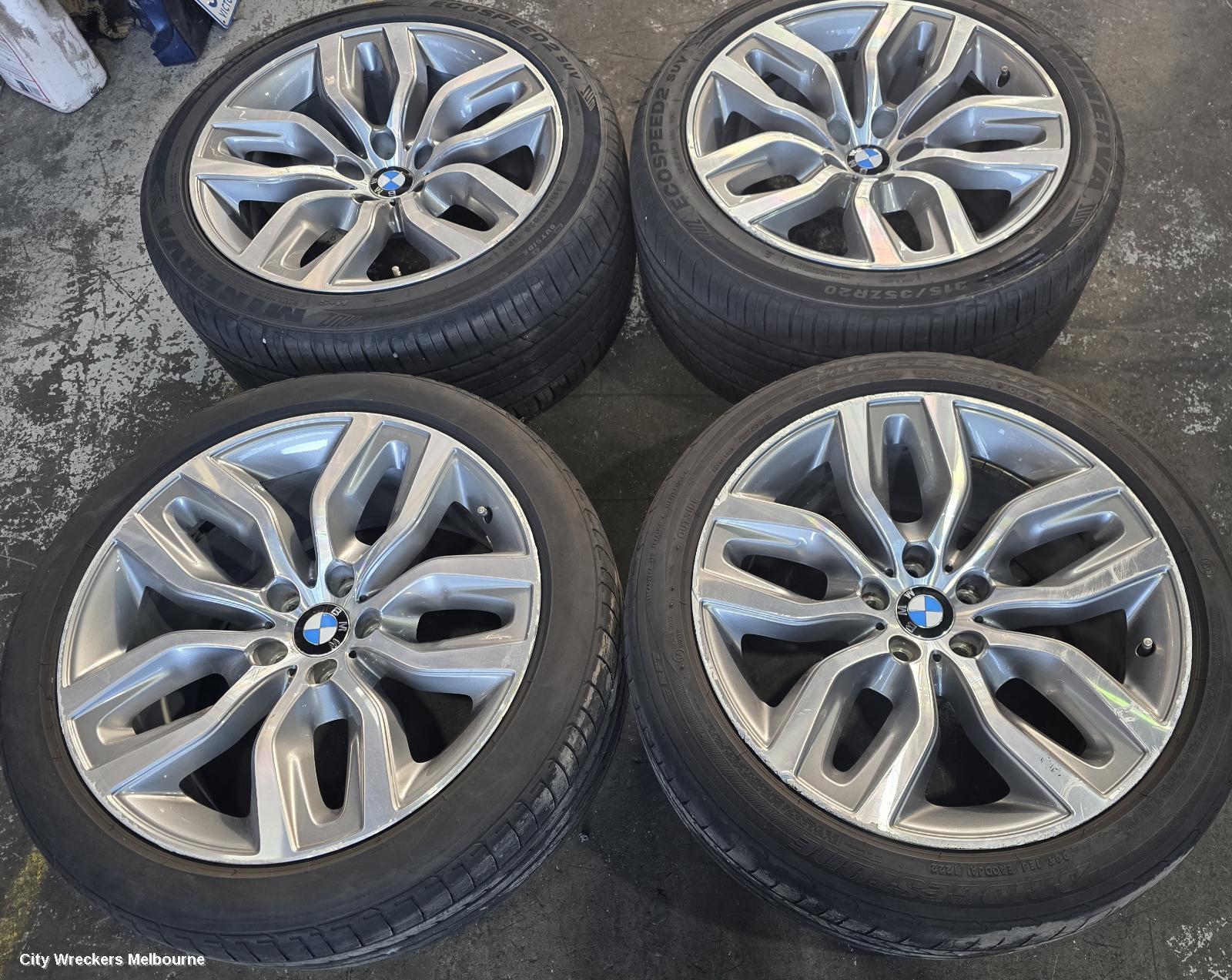 BMW X5 WHEEL MAG, FACTORY, 20X10IN (TYP469), FRONT, 5 TWIN SPOKE, F15, 09/2013 - 07/2018 - Image 1