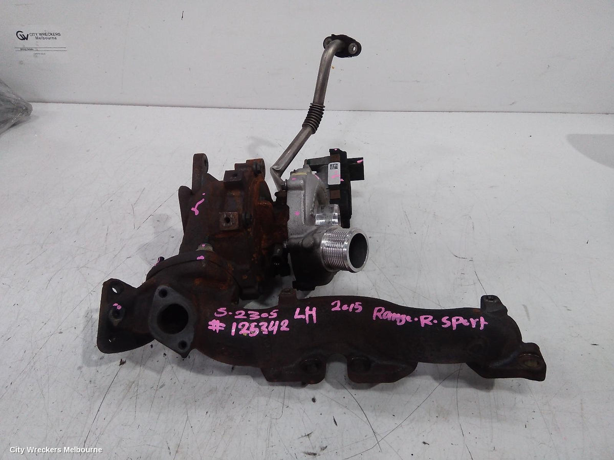LAND ROVER RANGEROVER SPORT TURBO SUPERCHARGER, DIESEL, 3.0, TWIN TURBO (LH SIDE), L494, 06/2013 - 04/2022 - Image 1
