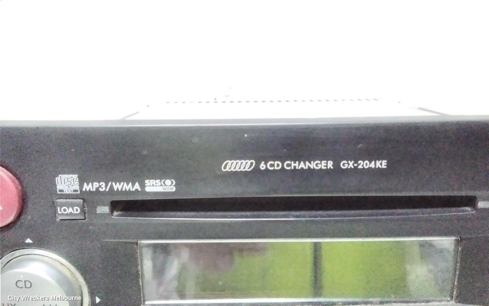 SUBARU OUTBACK RADIO/CD/DVD/SAT/TV, CD STACKER IN DASH, 4TH GEN (MODEL GX204KE), DUAL ZONE, 09/2006 - 08/2009 - Image 3