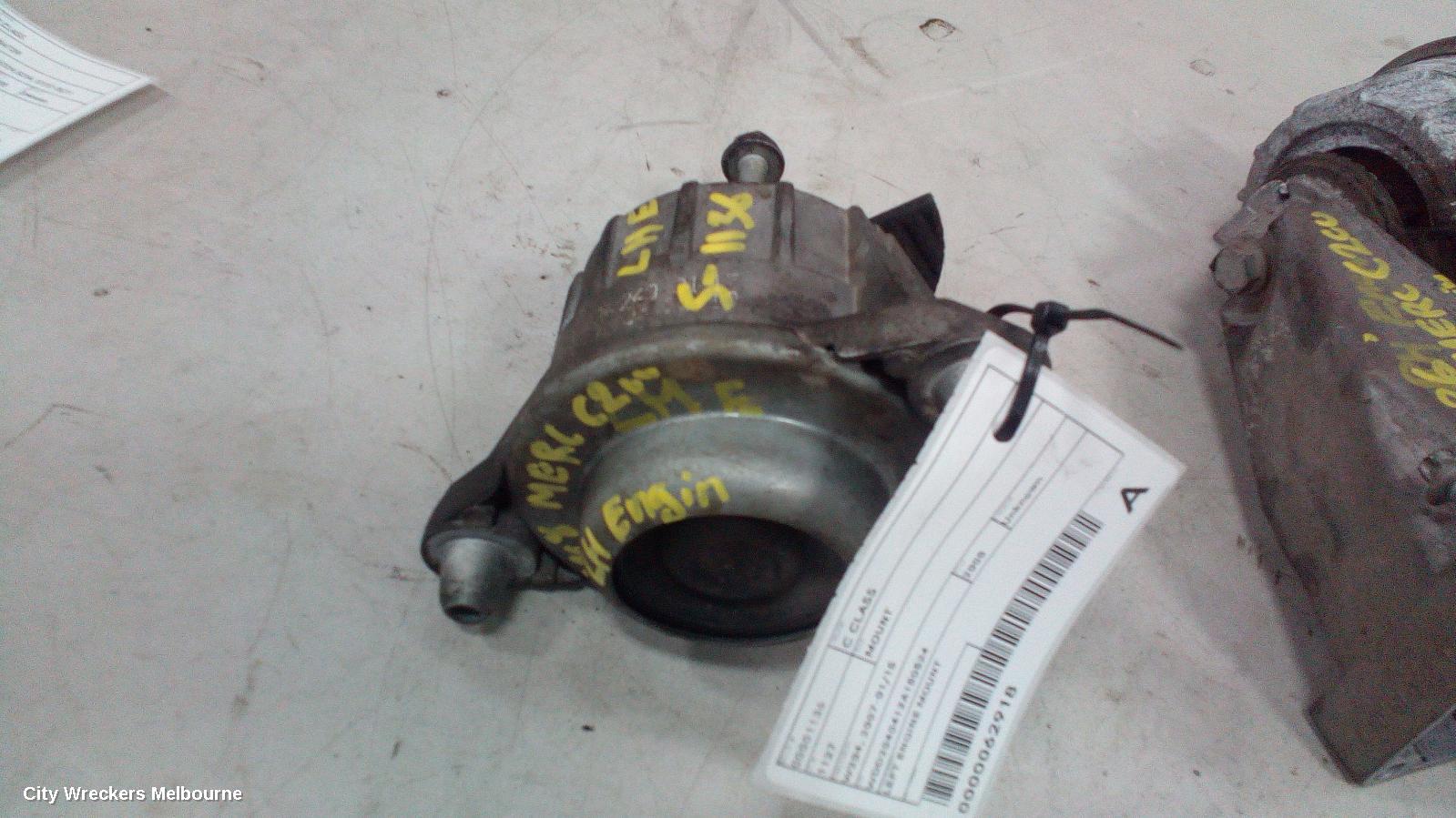 MERCEDES C CLASS MOUNT, LH SIDE, PETROL, 1.8, S/CHARGED, W204, C180K, 271.952 CODE, 07/2007 - 12/2009 - Image 1