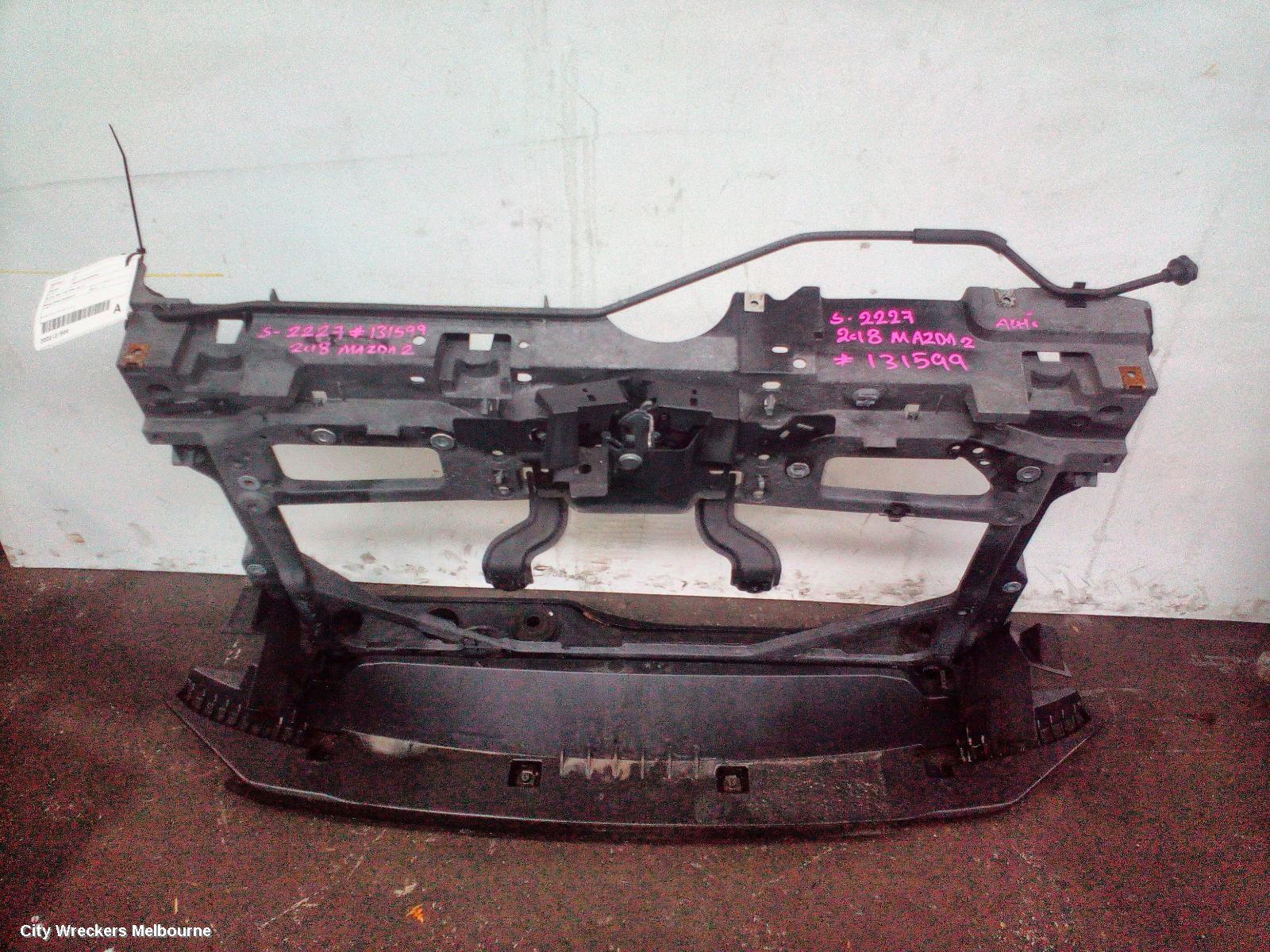MAZDA 2 RADIATOR SUPPORT, DJ/DL, BOLT ON TYPE, 09/2014 ONWARDS - Image 2