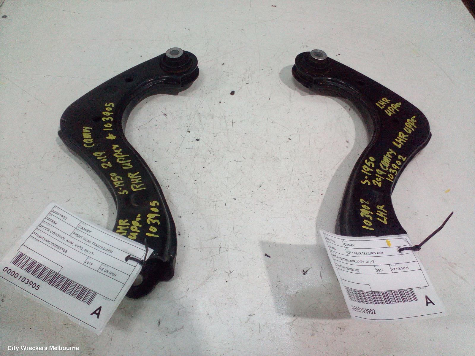 TOYOTA CAMRY LEFT REAR TRAILING ARM, UPPER CONTROL ARM, XV70, 09/2017 ONWARDS - Image 3