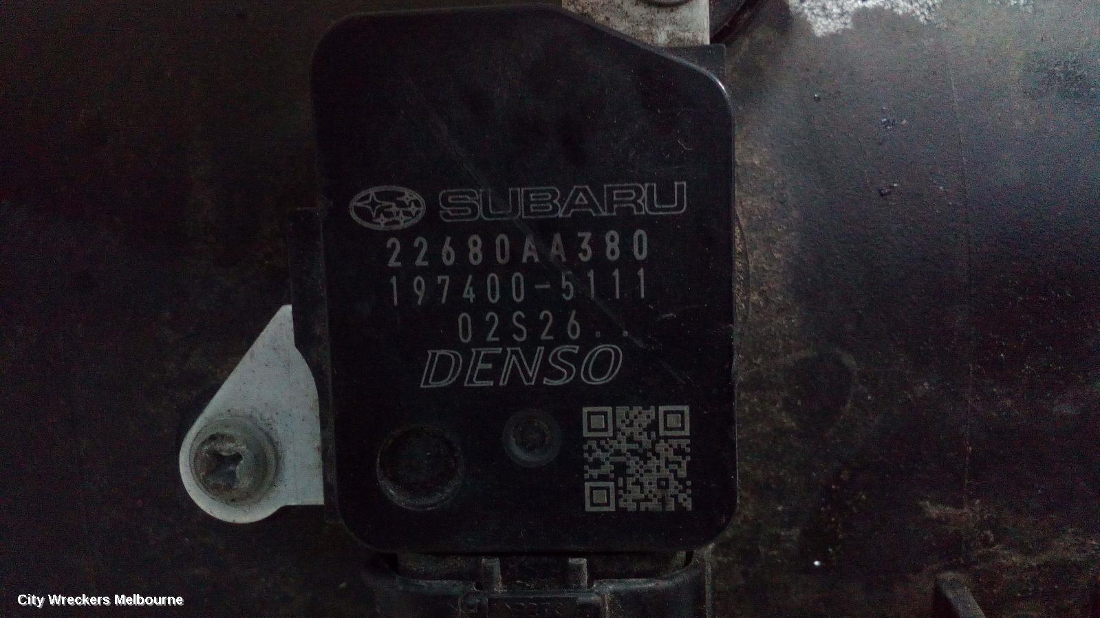 SUBARU FORESTER AIR FLOW METER, 2.0, EE20, DIESEL, SJ, P/N 22680-AA380, 02/2008 - 08/2018 - Image 1