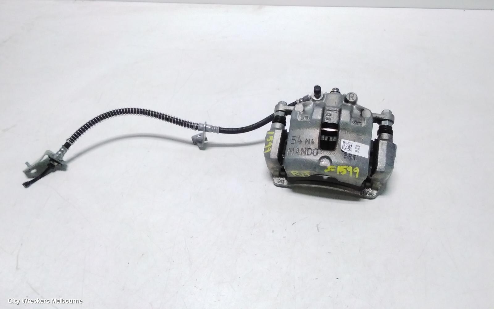 KIA RIO CALIPER, RH FRONT, 256 MM, YB, 12/2016 - 06/2023 - Image 1