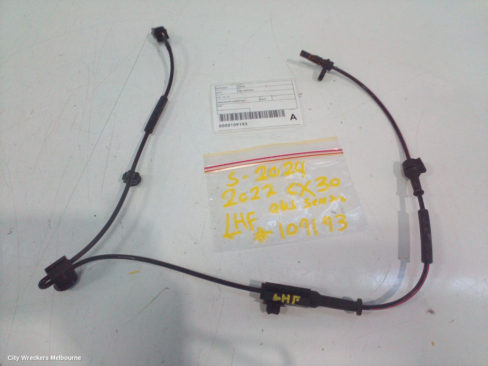 MAZDA CX30 ABS SENSOR, DM, RH FRONT, 10/2019 ONWARDS - Image 1