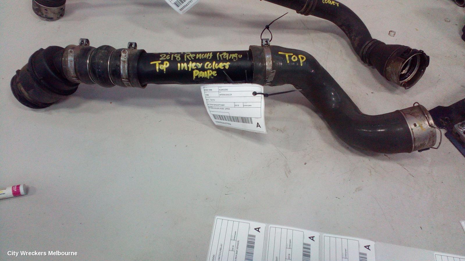 RENAULT KANGOO, X61, 10/2010 - 02/2022, INTERCOOLER HOSE  UPPER: 63796 - Image 1