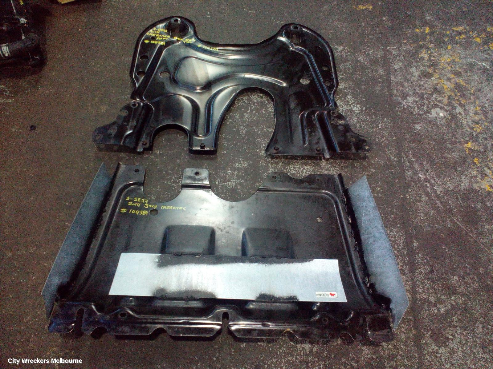 JEEP CHEROKEE LOWER ENGINE SPLASH TRAY, KL, PETROL, 3.2, PENTASTAR, 02/2014 - 11/2022 - Image 2