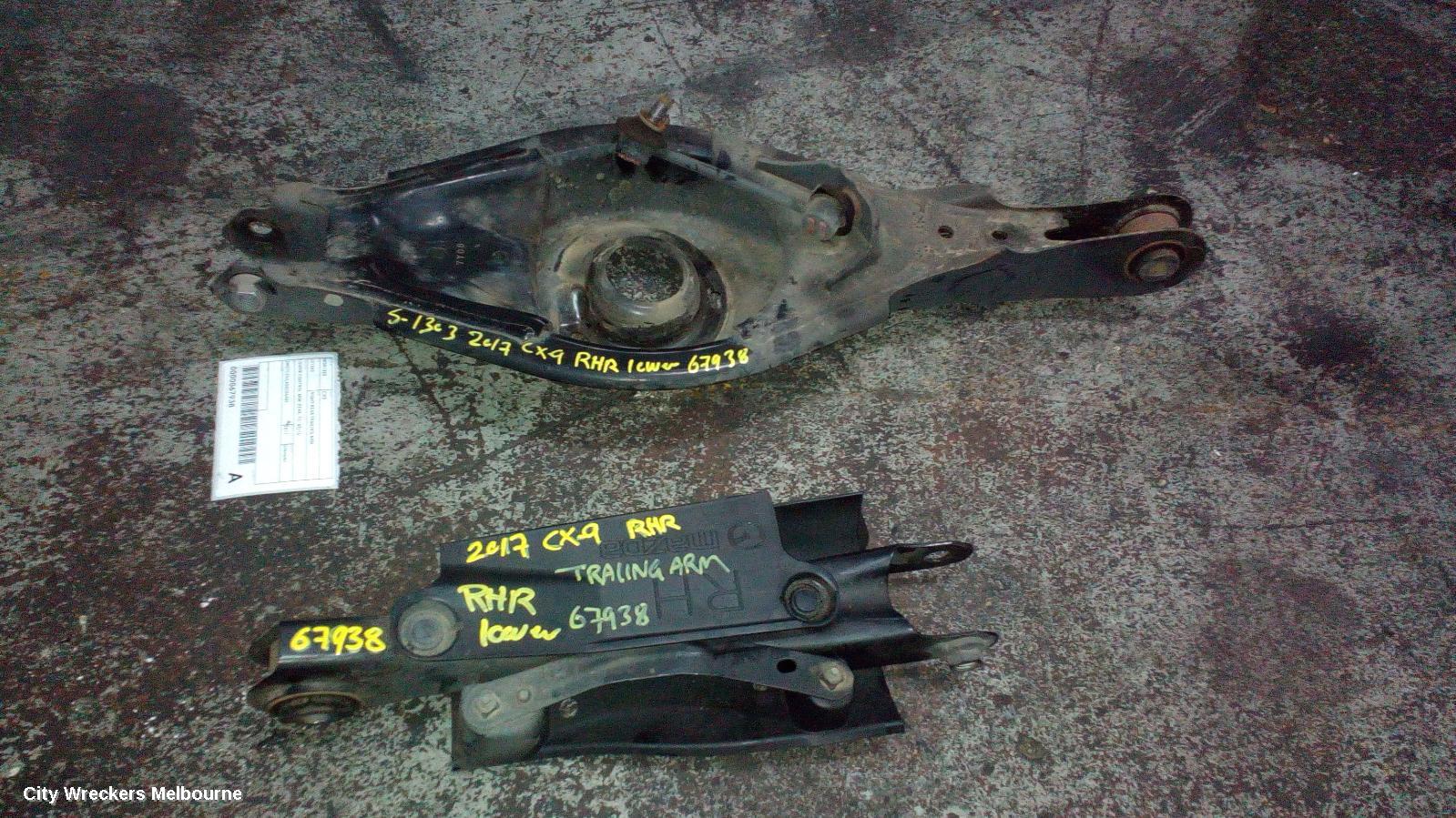 MAZDA CX9 RIGHT REAR TRAILING ARM, LOWER CONTROL ARM-REAR, TC, 07/2016 ONWARDS - Image 1