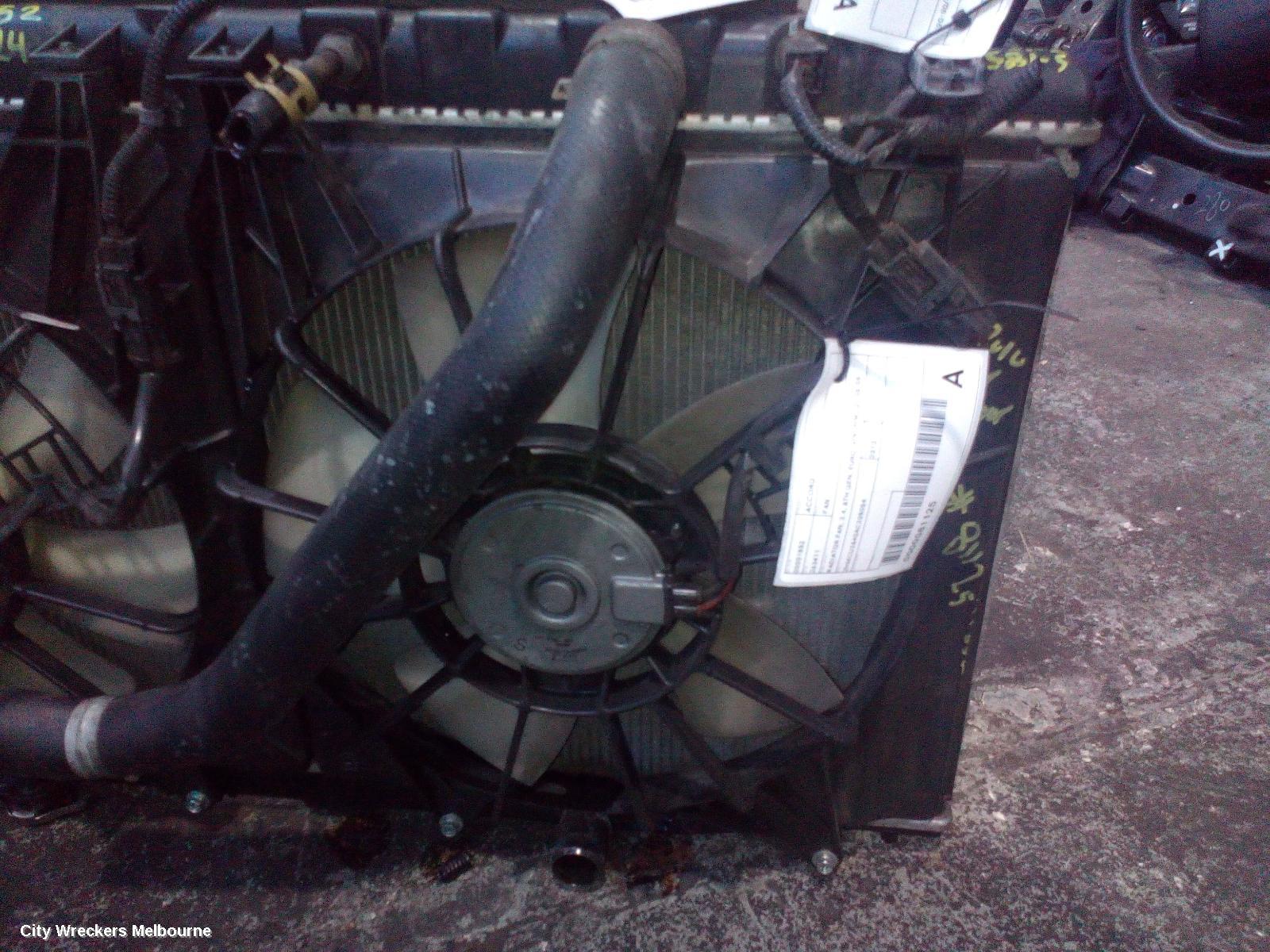 HONDA ACCORD FAN, RADIATOR FAN, 2.4, 8TH GEN, EURO (VIN JHMCU), 06/2008 - 12/2015 - Image 1