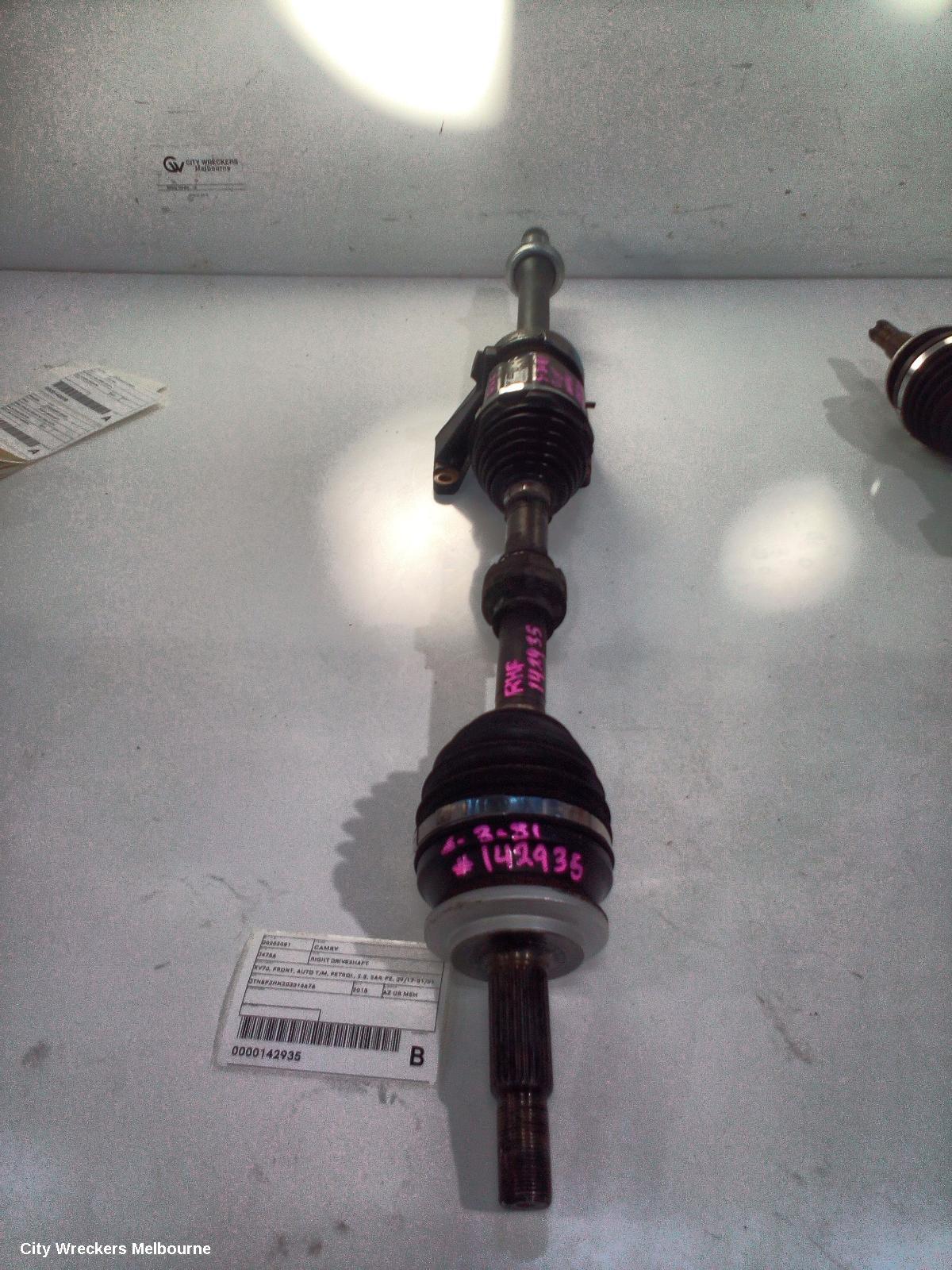 TOYOTA CAMRY RIGHT DRIVESHAFT, XV70, FRONT, AUTO T/M, PETROL, 2.5, 2AR-FE, 09/2017 - 01/2021 - Image 2