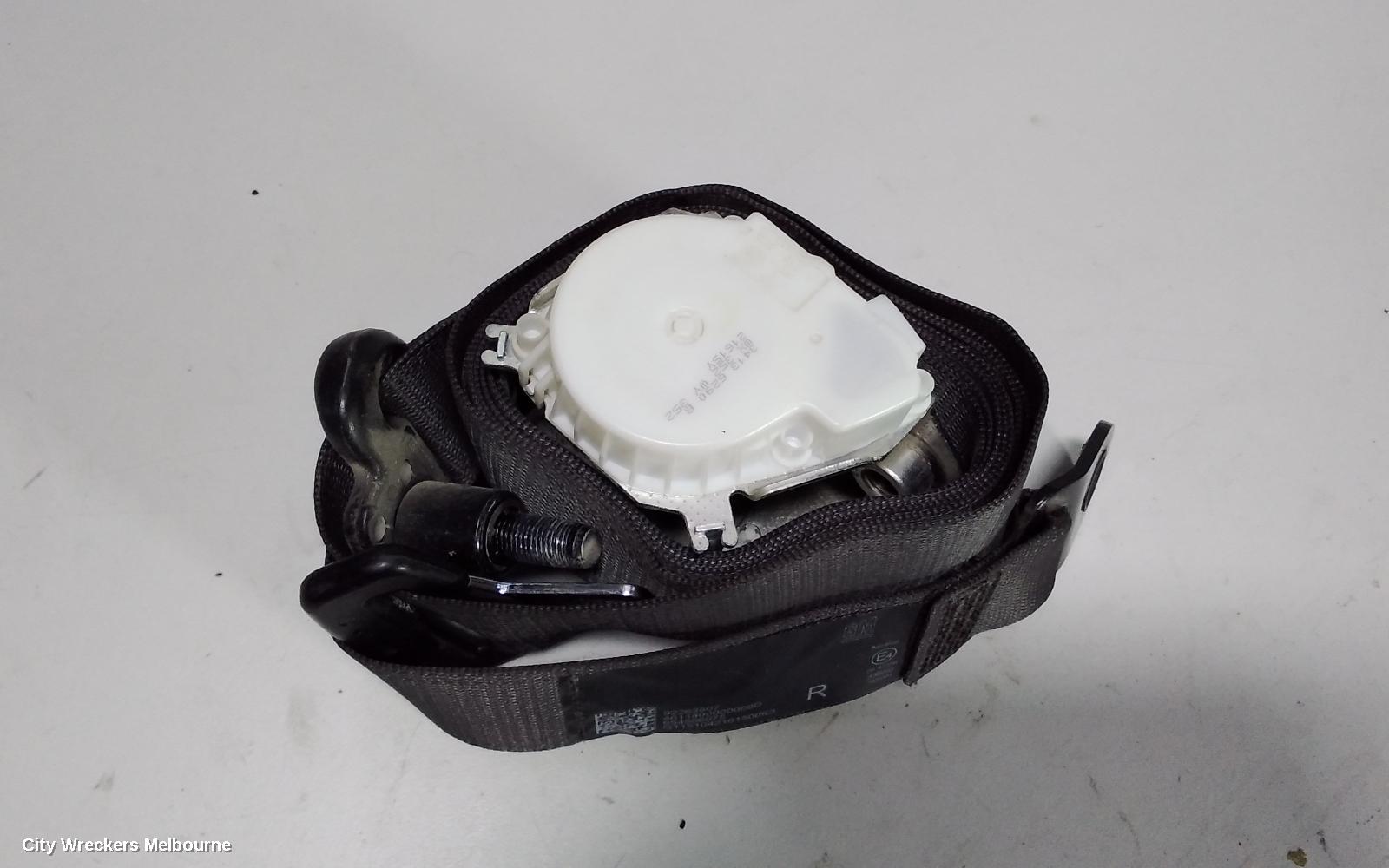 HOLDEN COMMODORE SEATBELT/STALK, RH FRONT, SEAT BELT ONLY, VF, 05/2013 - 12/2017 - Image 1