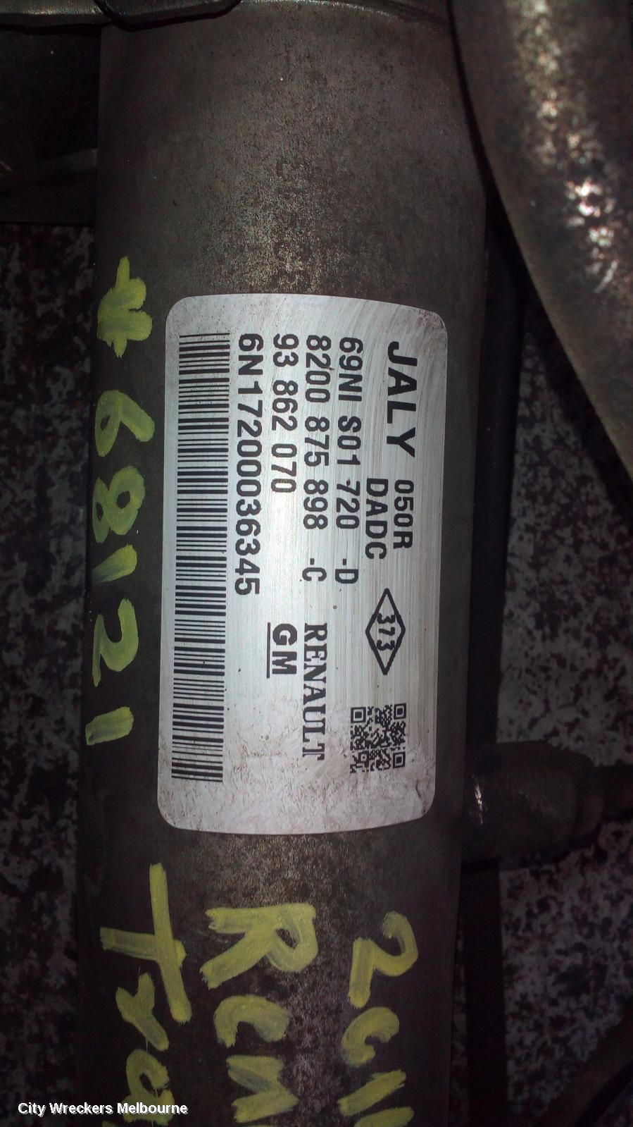 RENAULT TRAFIC STEERING BOX/RACK, X83, 05/2007 - 12/2014 - Image 1